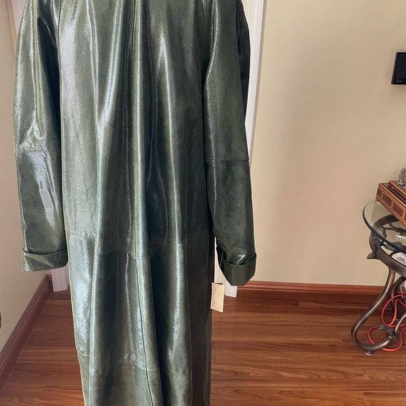 Vintage Dero by Rocco D'Amelio Genuine
Leather Full Length Coat New - Picture 6 of 8